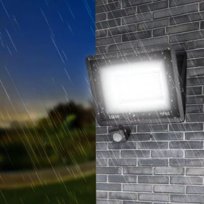luminaire exterieur projecteur LED avec détecteur de mouvement étanche IP66