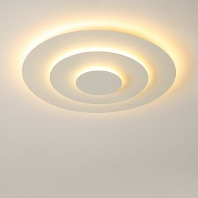 Plafonnier trois anneaux concentriques