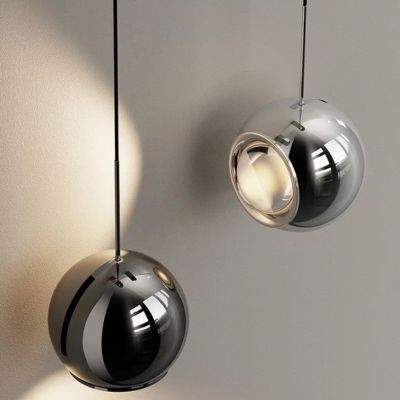 Applique murale chromée ajustable design italien à différentes hauteurs