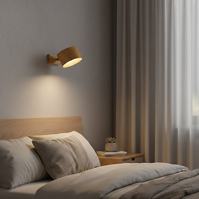 applique murale sans fil magnétique rechargeable au-dessus lit