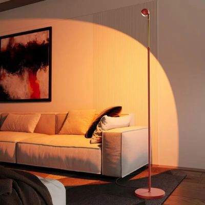 lampadaire salon design bordeaux éclairage sculptural