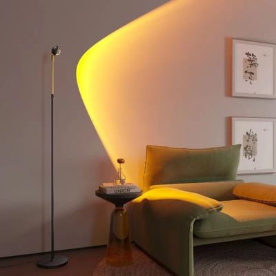 lampadaire salon design éclairage sculptural