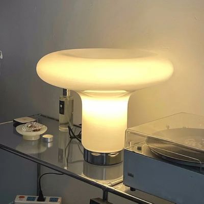 lampe champignon design italien verre soufflé crédence verre ambiance moderne