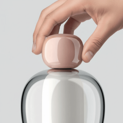 lampe de chevet design LED rechargeable main ajustant la lumière sans fil un bijou de lampe