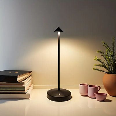 lampe de chevet noire rechargeable tactile sans fil un douce lumière pour une lecture agréable