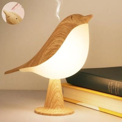 lampe de chevet tactile led dimmable USB diffuseur huile essentielle